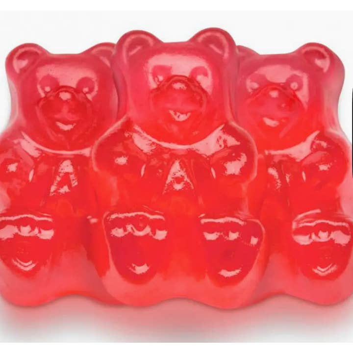 BULK Gourmet Gummy Bears Albanese “Cherrylicious 🍒 5LB Bag for wholesale by O'Shea's Candies Sweet Shop
