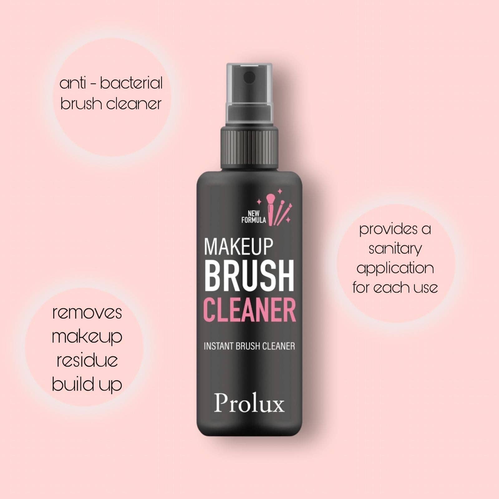 Efon International Corp. – wholesale Makeup brush cleaner – Prolux Makeup Brush Cleaner, Anti-Bacterial Protection2