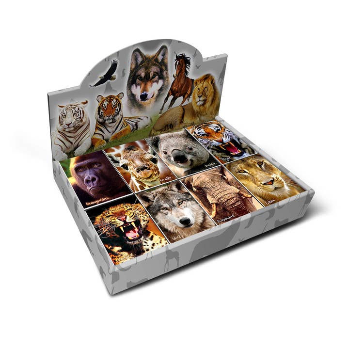 Handee Products - Wholesale Notepad - 3D Notepads - Zoo Animals - 4 Assorted