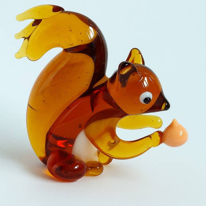 RIKARO - Wholesale Decorative figurine - Nutkin Amber0