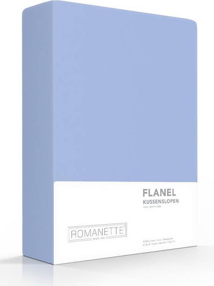 Romanette Flannel Pillowcases 2-Pack for wholesale by TEXTAP B.V.