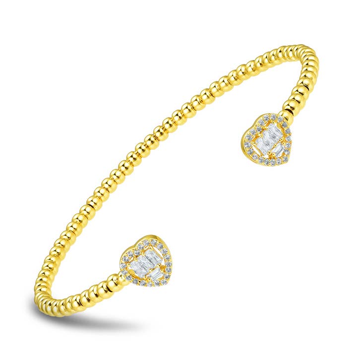 Hart Cuff armband voor wholesale door NY Jewelry House