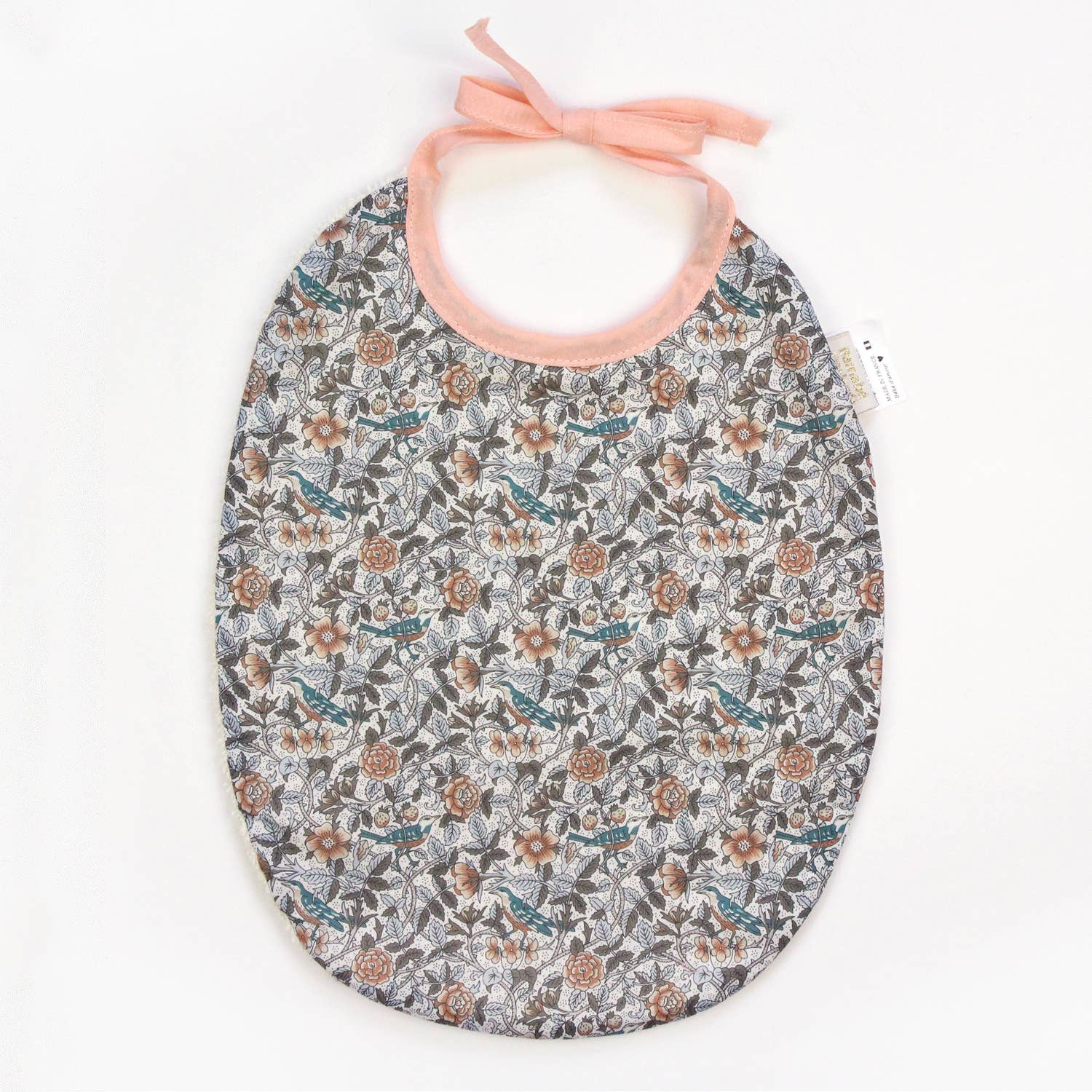 BARNABÉ AIME LE CAFÉ – wholesale Baby bib – baby – Liberty® English Floral Baby Bib12