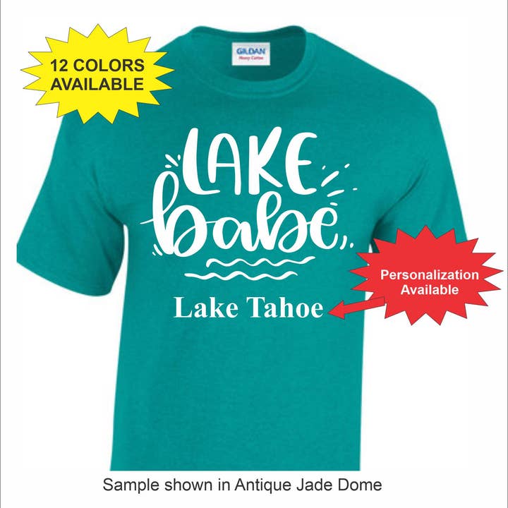 Camiseta Lake Babe por atacado de Premier Gifts and More