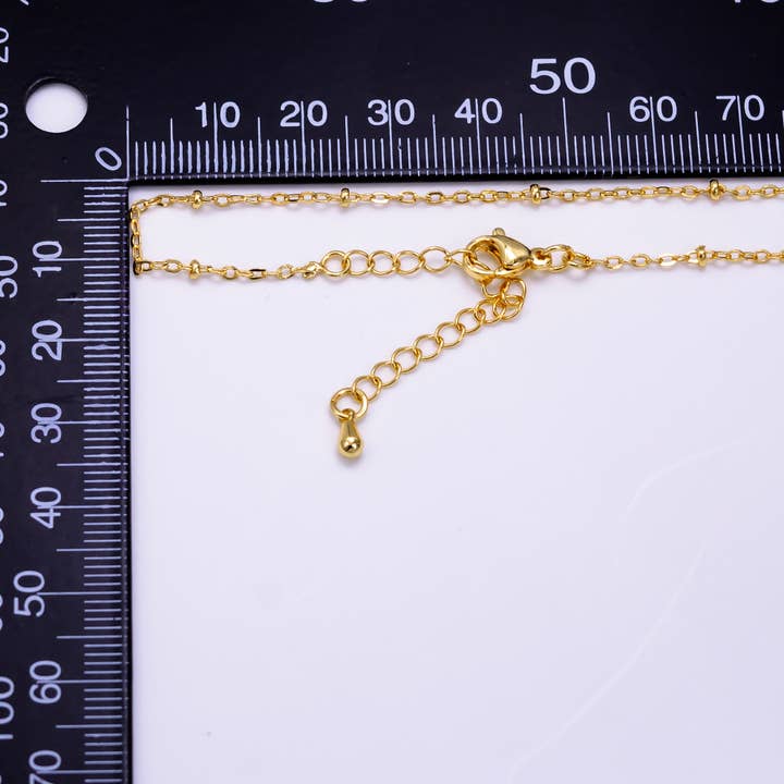 Aim Eternal - Wholesale Link & Chain Necklace - 14K Gold Filled 2mm Satellite Cable Chain 18 Inch Necklace 2