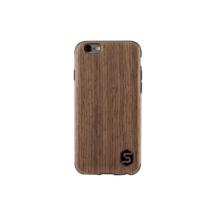 SEBASTIANSTURM – wholesale Telefonfodral - Unisex – Maxi fall - tillverkad av äkta trä svart valnöt (för Apple, Samsung, Huawei)
