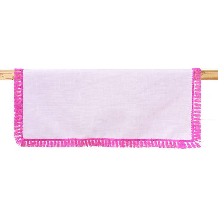 NAPPE table runner in pure linen for wholesale by Giardino Segreto