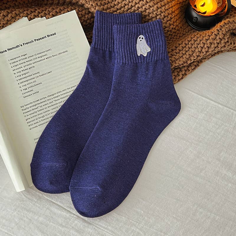 MKS America - Wholesale Socks - Women's - Halloween Embroidered Socks5