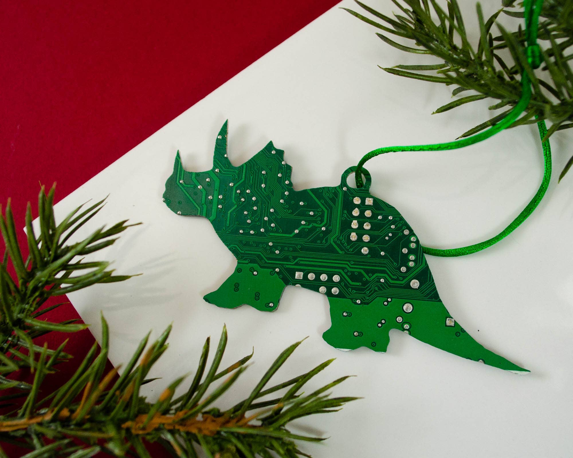 Circuit Breaker Labs - Wholesale Ornament - Circuit Board Ornaments - Dinosaur Mix3