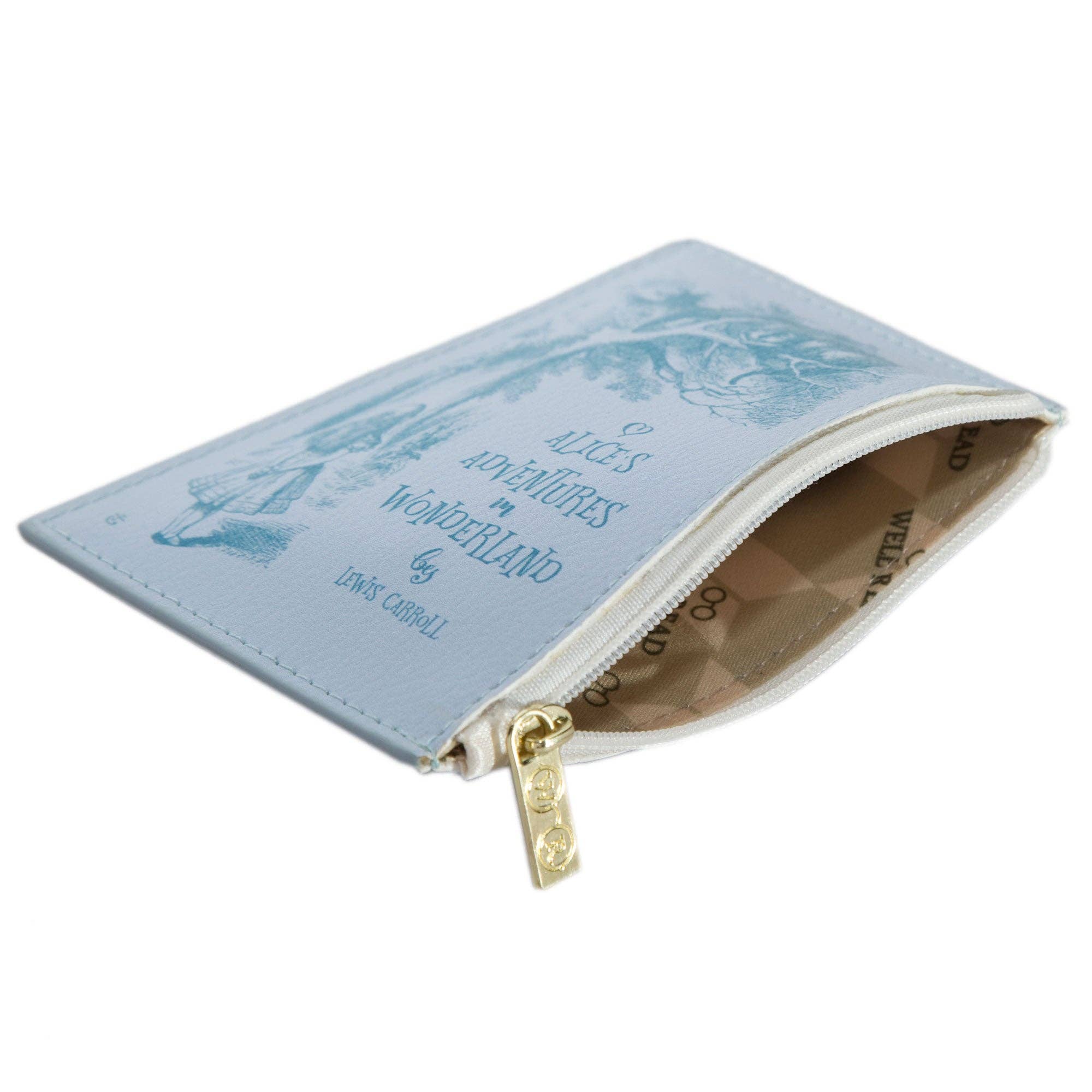 Well Read Company – wholesale Coin purse – Women’s – Alice in Wonderland Original Purple Book Coin Purse Wallet2