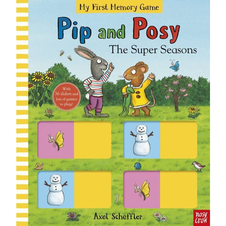Pip and Posy: The Super Seasons (Memory Game Book) for wholesale by Nosy Crow