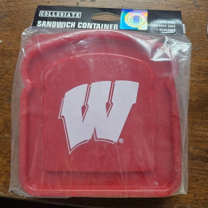 Recipiente para Sanduíches NCAA Wisconsin Badgers por atacado de Majestic Sports