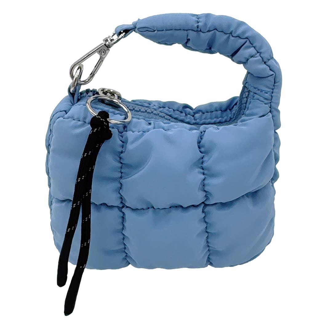 Fashion City – Porta-chaves - Mulher por atacado – Porta-chaves com Bolsa Acolchoada Miniatura4