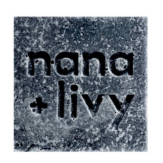 Charcoal Mint Salt Block for wholesale by Nana + Livy