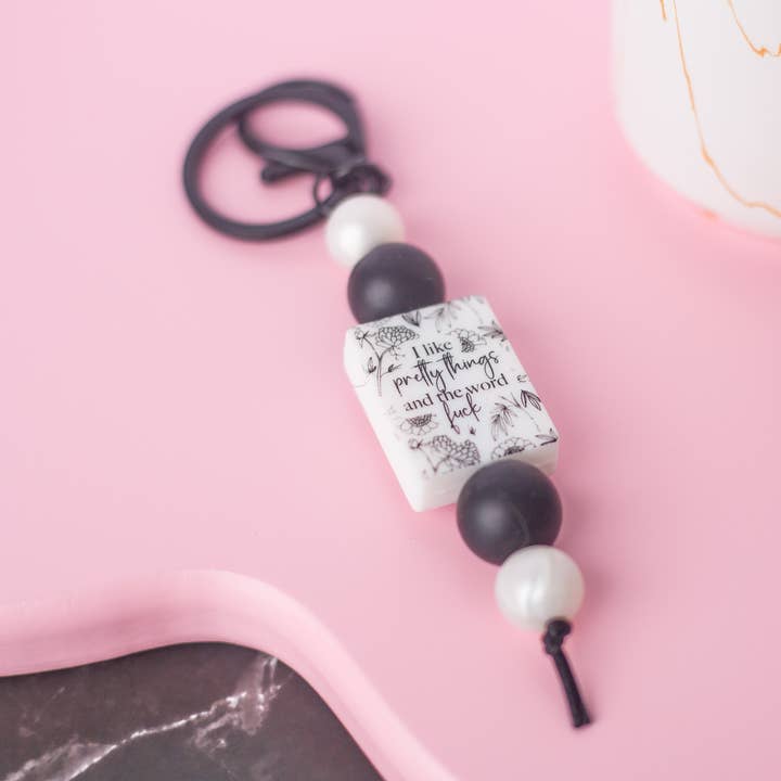 Pretty Keychains for wholesale by Darling Doe Designs