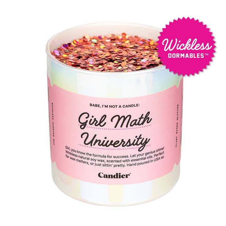 FONTE DE CIRE SANS FLAMME POUR FILLES, UNIVERSITÉ DE MATHÉMATIQUES pour la vente par Candier