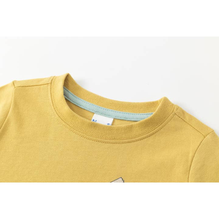 Newness Kids - Wholesale Screen Printed T-Shirt - Kids - Long-sleeve boy's t-shirt JBI652423