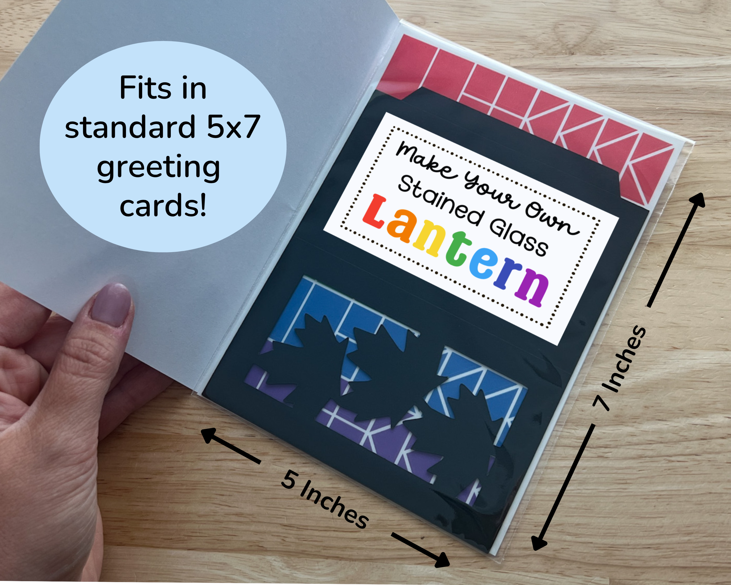 Calenlou Crafts - Wholesale DIY Craft Kit - Kids - Fall Leaf Lantern Craft Kit for Kids6