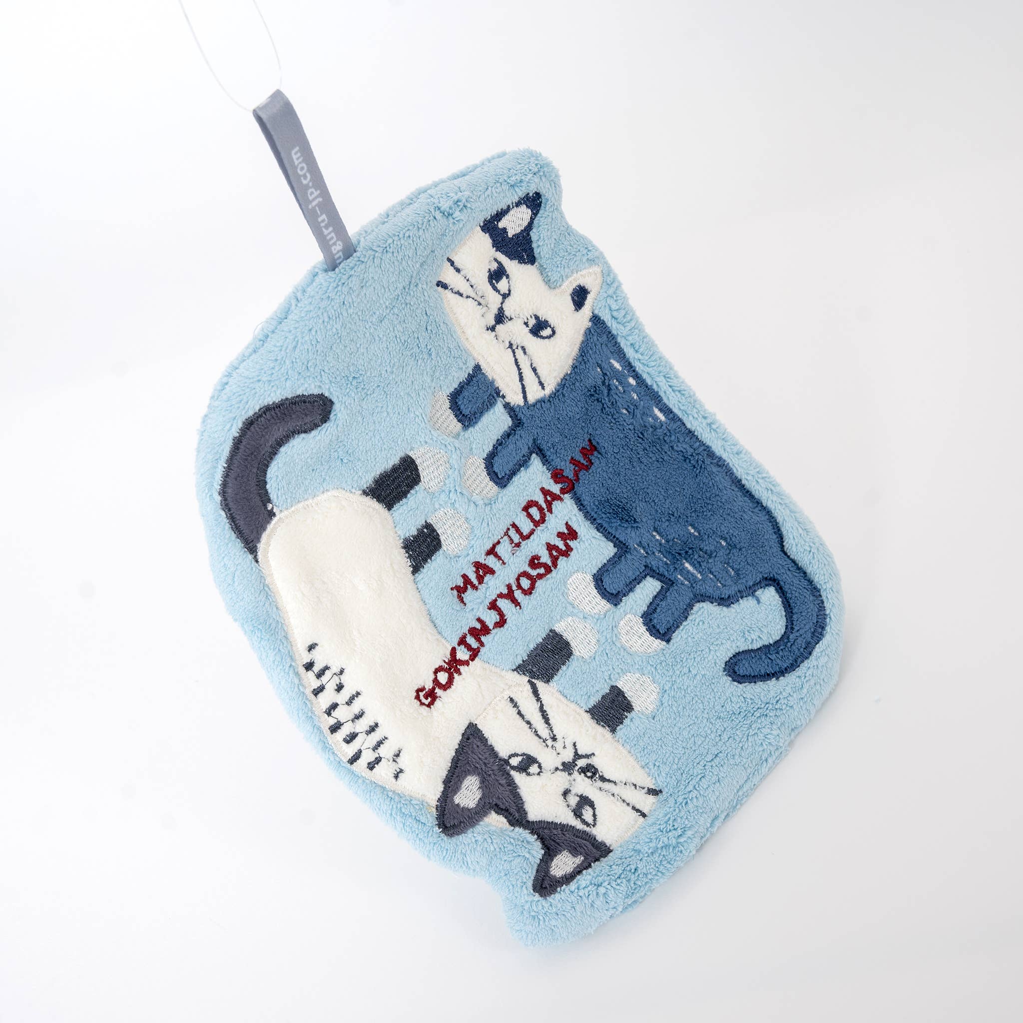 U PLUS INC - Wholesale Hand Towel - Whimsical Character Embroidered Quick-Dry Hand Towel0