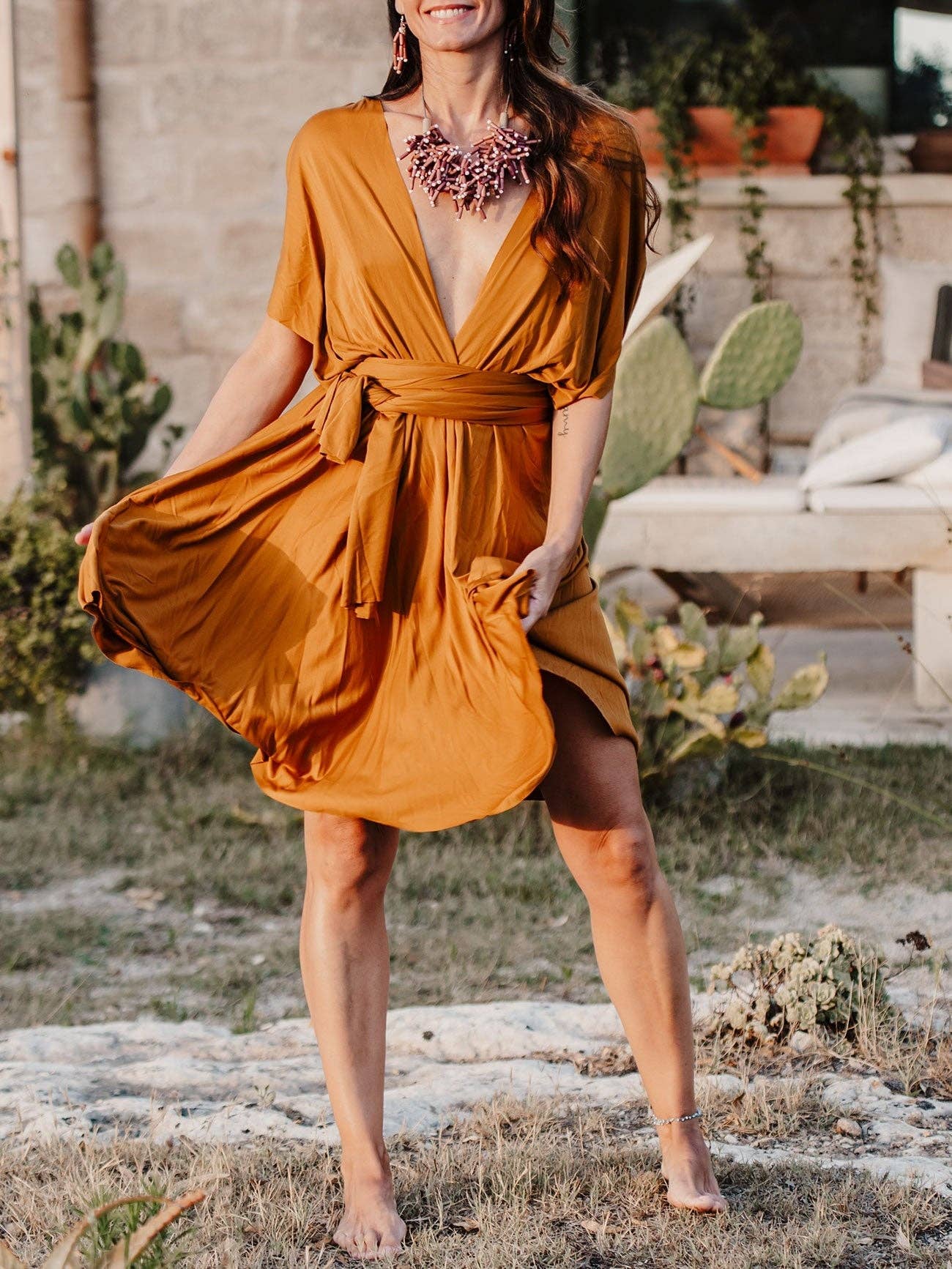 Bijondo - Wholesale Dress - Women's - Ayunita Infinity Convertible Short Dress41