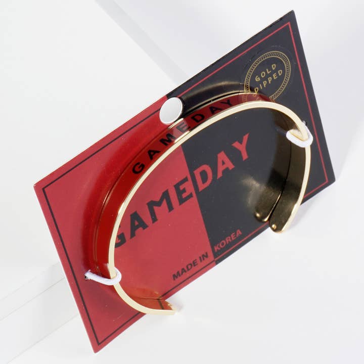 Lou & Co - Wholesale Cuff Bracelet - Enamel Gameday Cuff Bracelet3