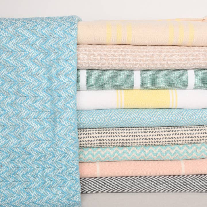 Luxury Organic Cotton Towels, Personalized Hand Towel Set for wholesale by Organic Turkish Towels