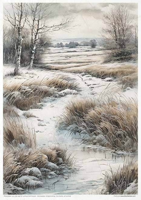 ITD Collection - Vente Matériels de bricolage - RP068 - Set créatif de papier de riz - 11 feuilles format A4 (21 x 29,7 cm)4