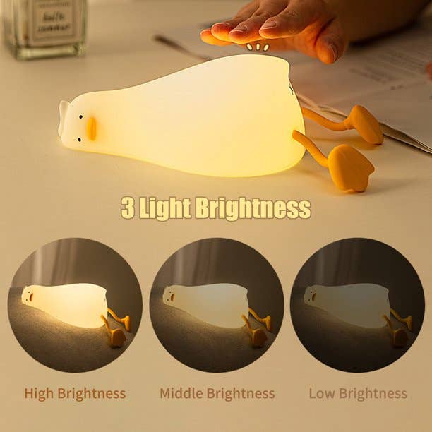 Rammelaartje - Wholesale Night Light - Kids & Baby - Live In Peace Duck nightlight with 3 settings and 30 minutes of lo1