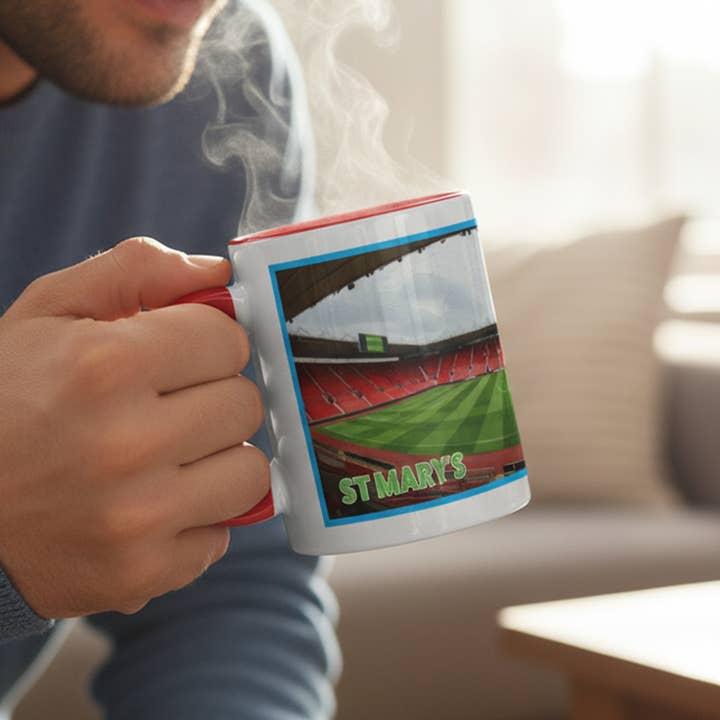 SmartyPants - Wholesale Coffee/Tea Cup - St Mary' Heritage Mug – Southamptom Football Fan Gift1