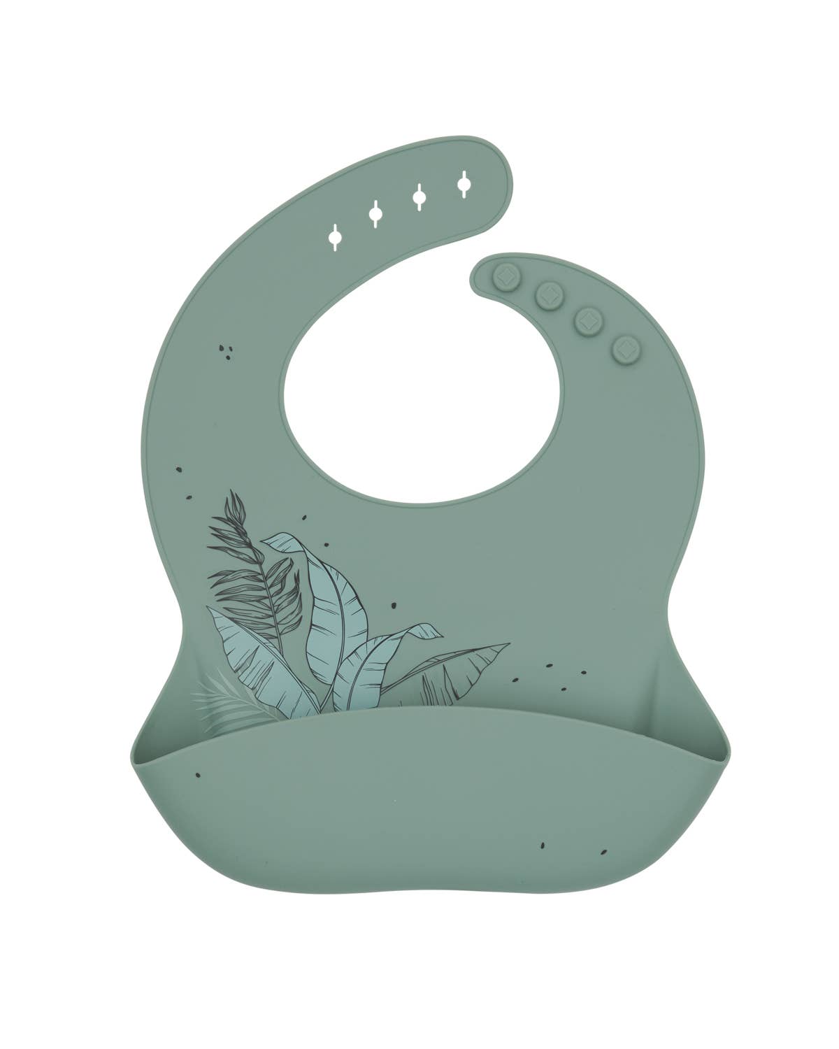 Kika Group Ltd. - Wholesale Bib - Baby - Bib Platinum Silicone Flora3