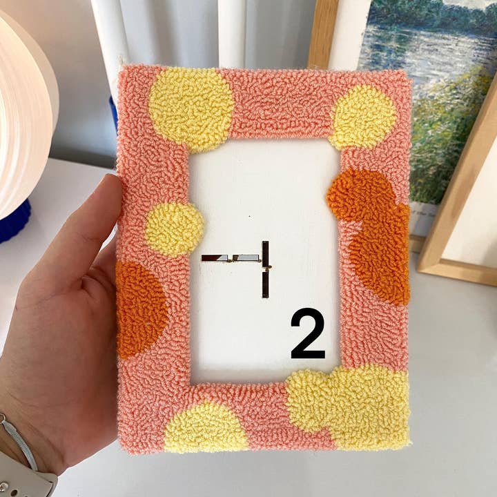 Mudita Rug Studio – wholesale Bildram – Handgjorda punch needle-fotoramar, fotoramar1