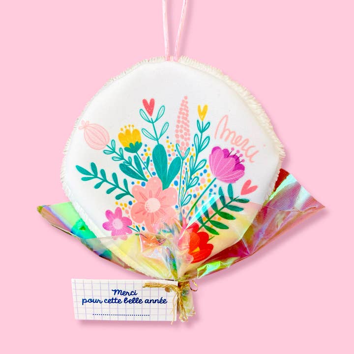 Presente original para professores, ATSEM e babás - Toalhinha lavável por atacado de Hocus Pocus Happy