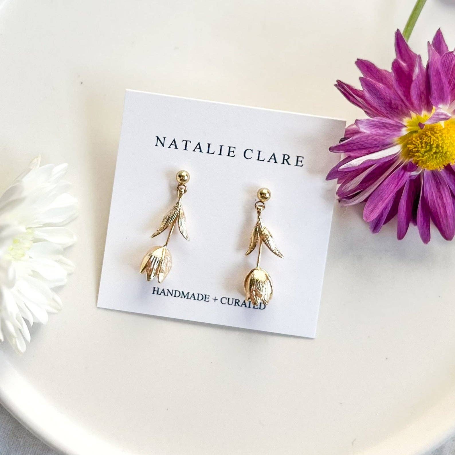 Natalie Clare Collections - Wholesale Dangle Earrings - Dangle Tulip Earrings1