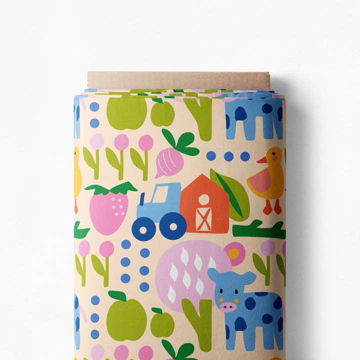 Little Moo | Fabric by the Metre | Mix & Match for wholesale by Karina+Kind