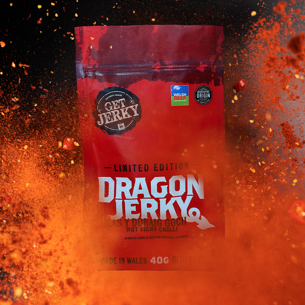 Trailhead | Get Jerky – wholesale Jerky – Dragon Jerky - Hot & Fiery Red Chilli Beef Jerky 2
