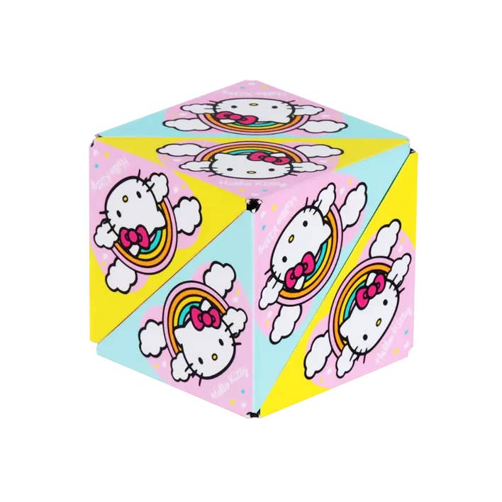 Fun In Motion Toys - Wholesale Puzzle - Kids - Shashibo Hello Kitty 12-pc Magnetic Puzzle Cube STEAM MESH3
