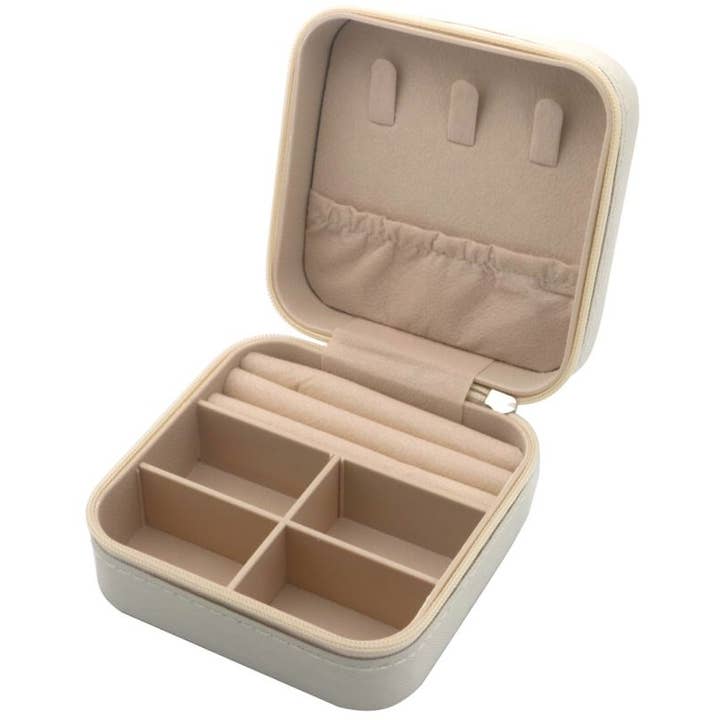Officielmode - Wholesale Jewelry Box/Organizer - Travel Jewelry Box fabric 10 x 10 x 5 cm