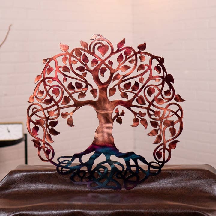 Décoration murale en métal Celtic Tree of Life pour la vente par TSfab