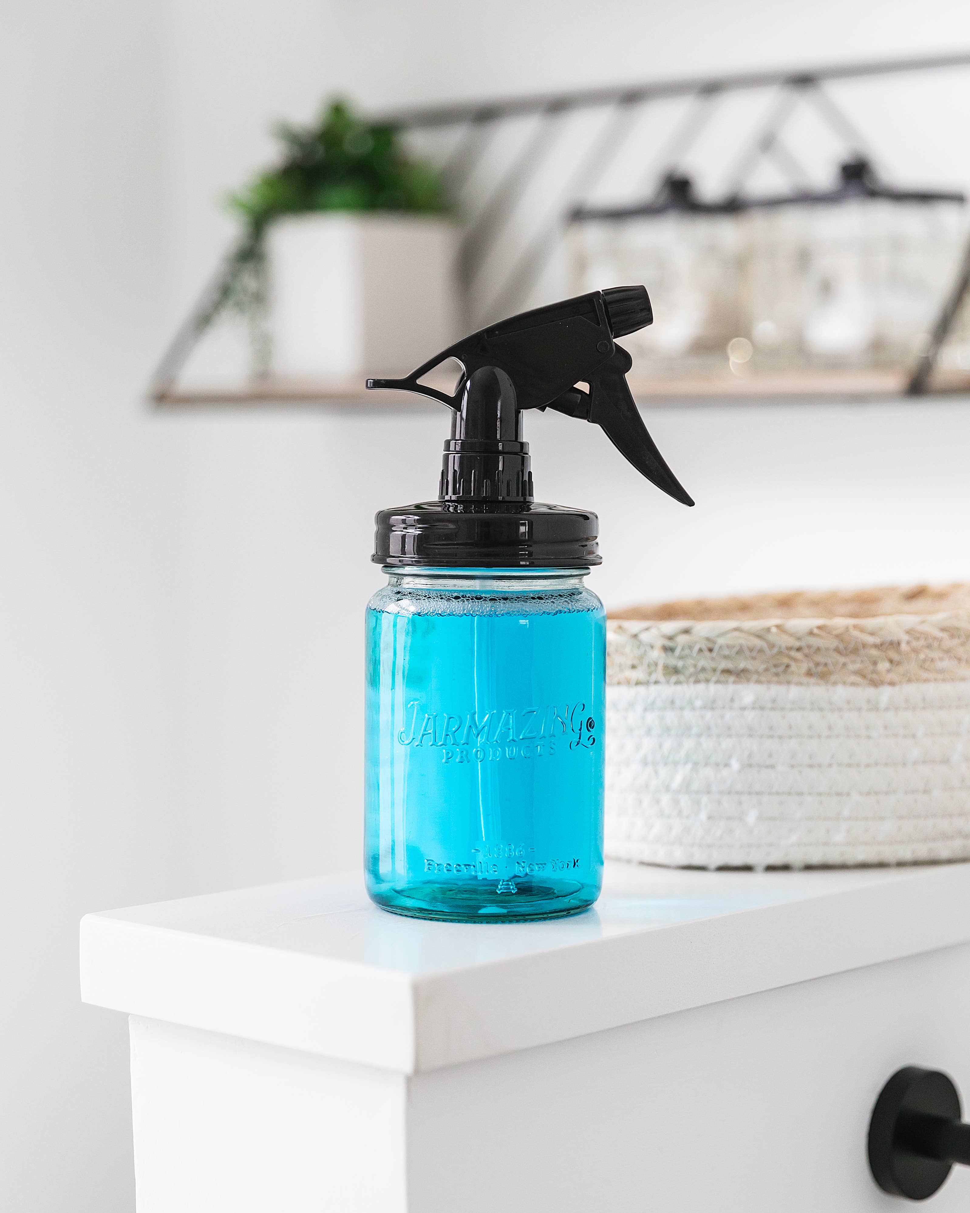 Jarmazing Products - Vente Vaporisateurs - Lot de 2 vaporisateurs en verre teinté bleu vintage Jarmazing4