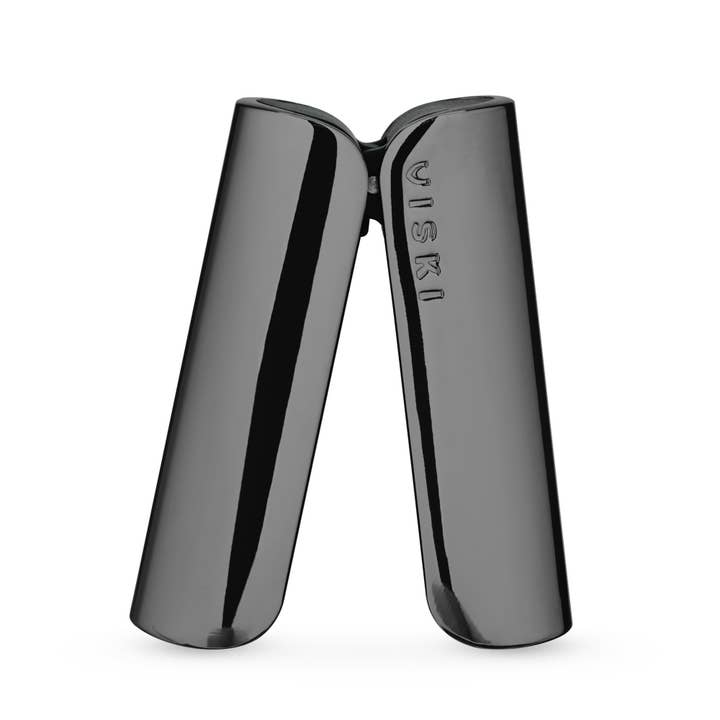 Viski - Wholesale Bar Tool - Warren™ Black Gunmetal Plated Heavyweight Foil Cutter