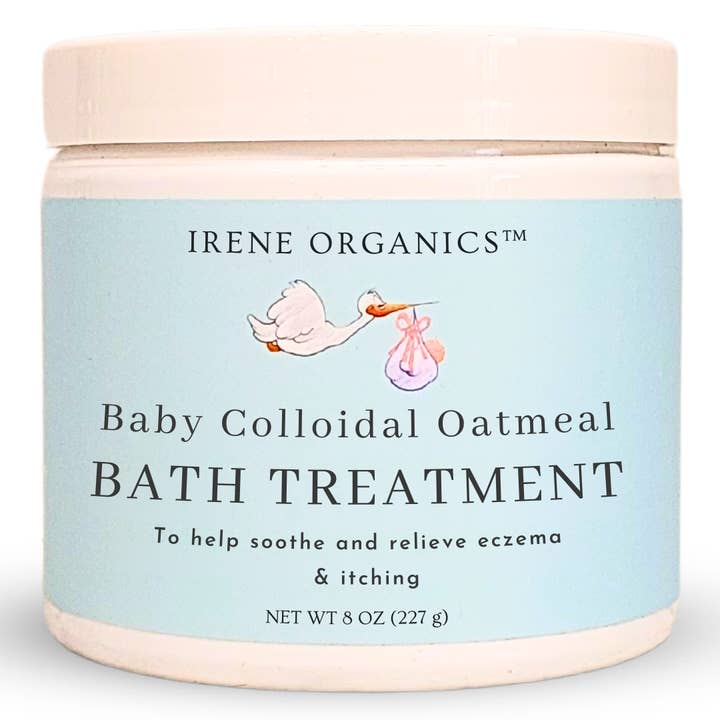 Baby Oatmeal Bath Treatment for wholesale by Irene Organics