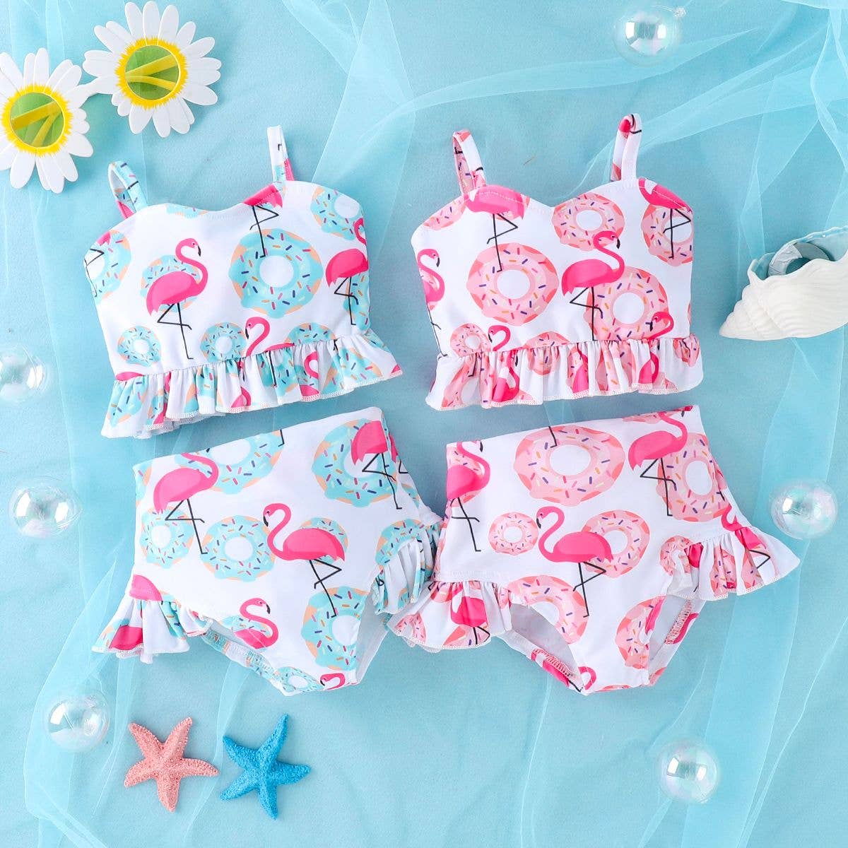 KiddieKickz – wholesale Two-piece swimsuit – Kids – Kids Swimwear Tracksuit Polyester Baby Clothes1