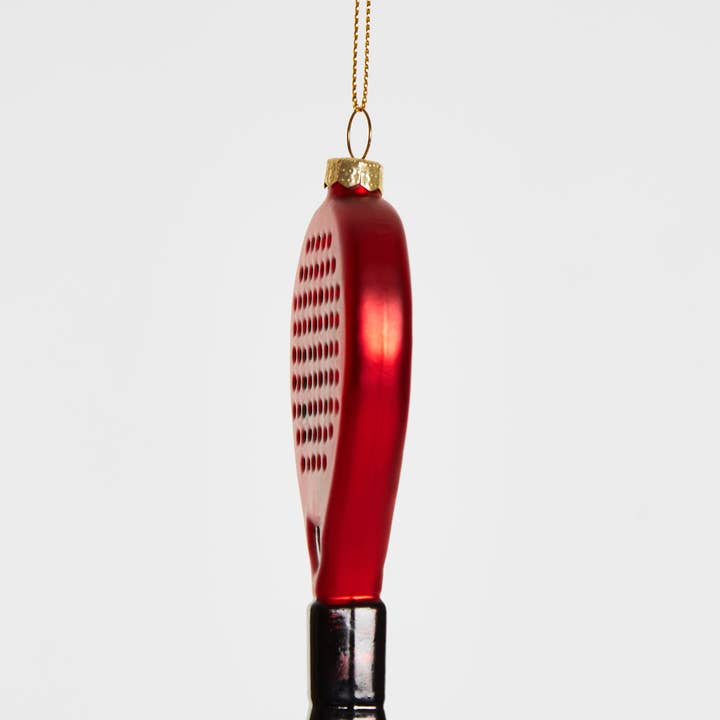 Yup in de boom - Wholesale Ornament - Padel Racket Red Ornament2