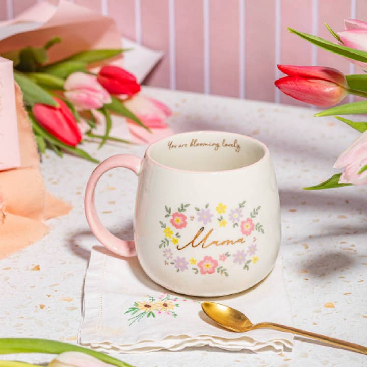 Sass & Belle Europe - Wholesale Coffee mug - Mama You Are Blooming Lovely Mug1