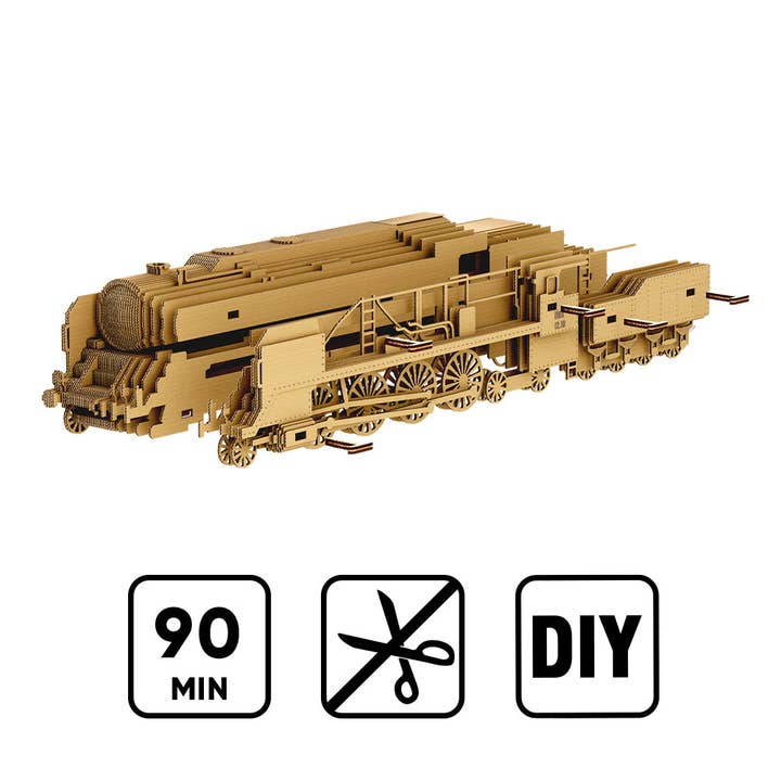 CARTONIC 3d puzzles - EU - Wholesale DIY Craft Kit - TRAIN Cartonic 3D Puzzle6