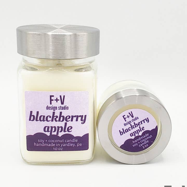 Blackberry Apple 12oz for wholesale by F + V Design Studio
