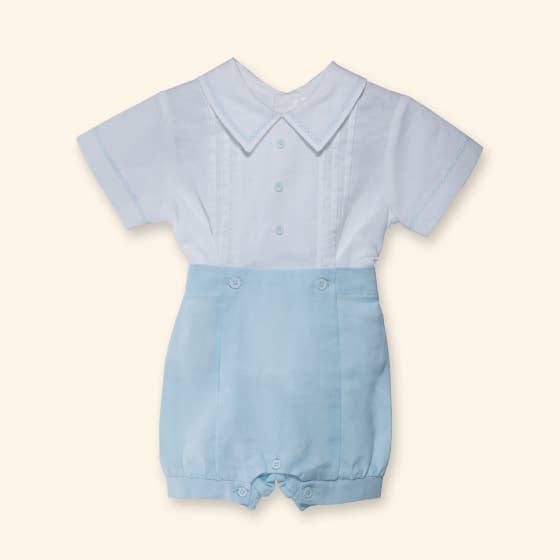 Set voor babyjongens -Dino Blue voor wholesale door Karela Kids Inc.