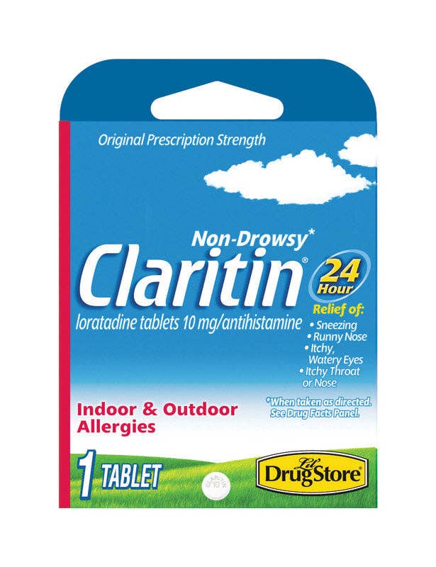 Everyday Supply Co - Wholesale Oral Supplement/Vitamin - Claritin Allergy Relief 1 ct - Pack of 6