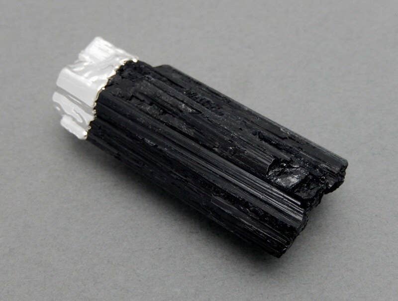 Jewelers Paradise - Wholesale Individual Charm/Pendant - JUMBO Tourmaline Charm Crystal Pendant Tourmaline Rod2