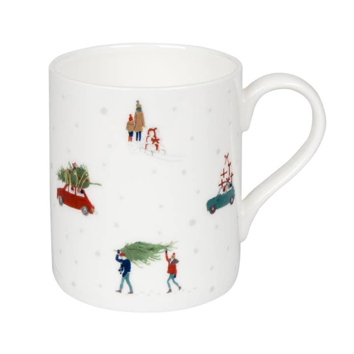 Home for Christmas Mug for wholesale by Sophie Allport